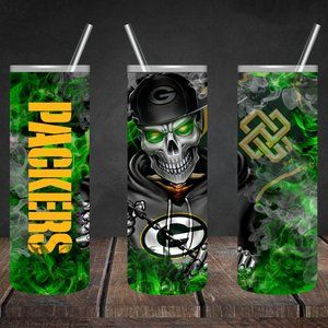 Green Bay Packers 20oz Skinny Tumbler